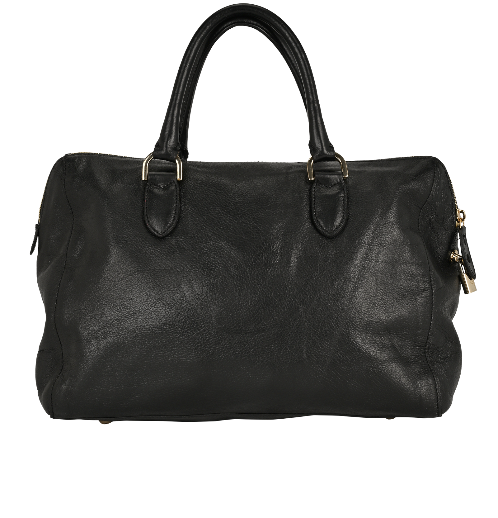 Del Rey, &pound;250, Handbags, Black, Leather, Back view